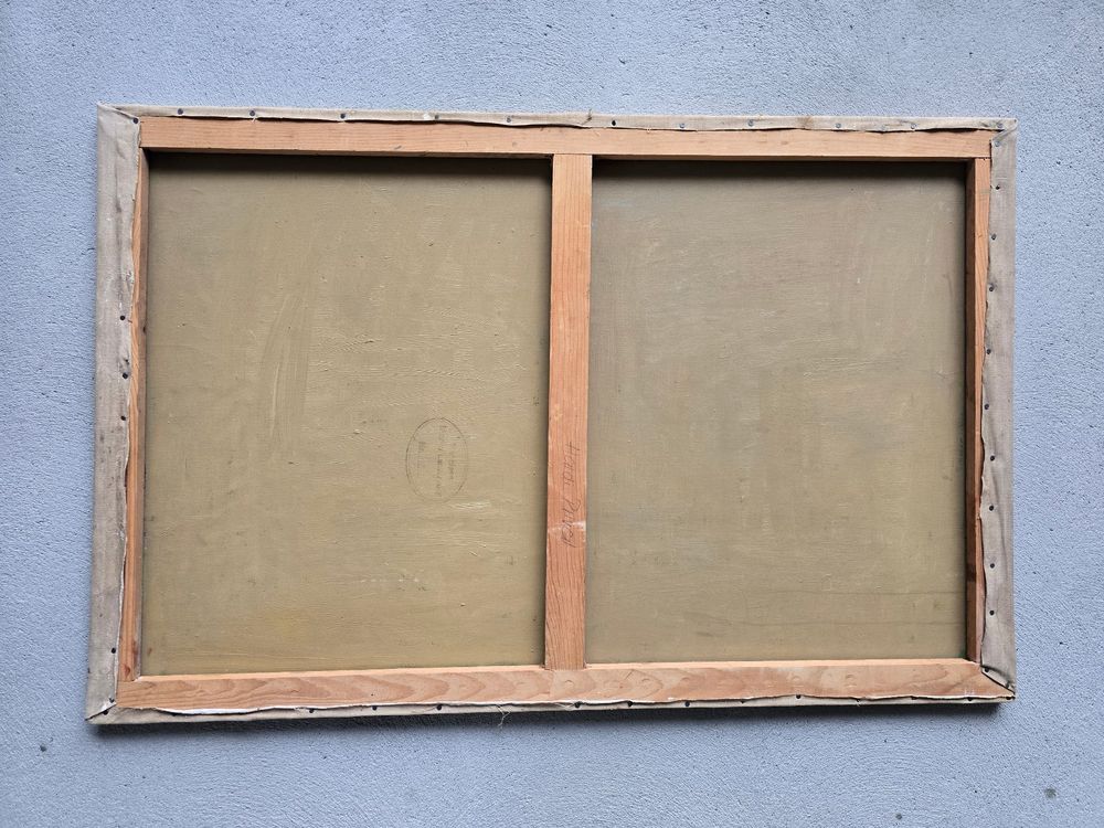 Martin Lauterburg 1891 1960 Oel auf Lw aus dem Nachlass (Gebraucht