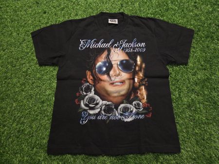 Michael Jackson T-Shirt schwarz mit Aufdruck neu