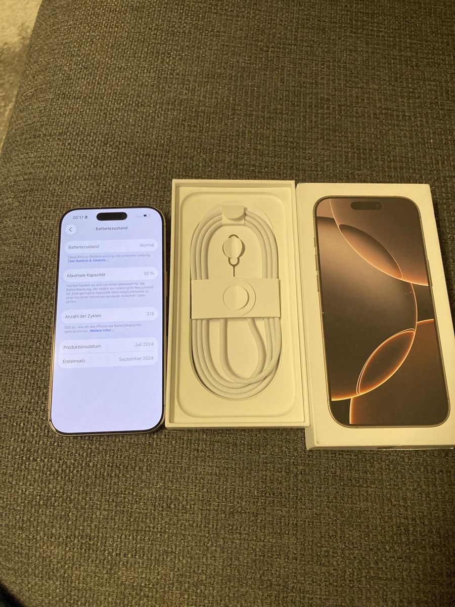 Apple Portables: iPhone 16 pro 128gb – D'occasion à Schaan par meh_zd8z 3