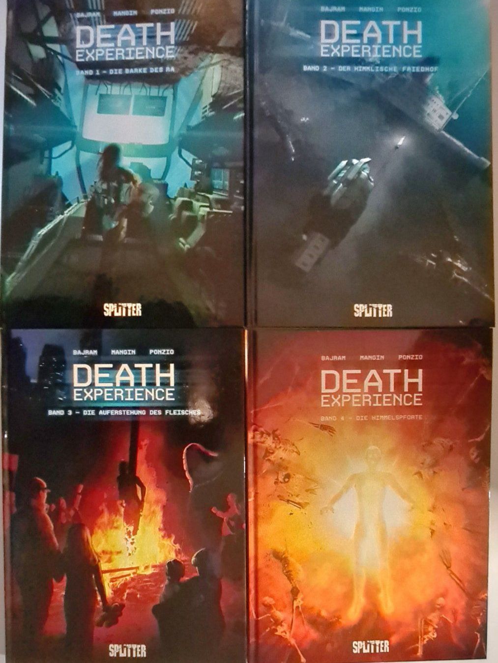 Fumetti: Death Experience Comic Band 1-4, Splitter Verlag – Usato da Aesch BL venduto da pri_fp8t