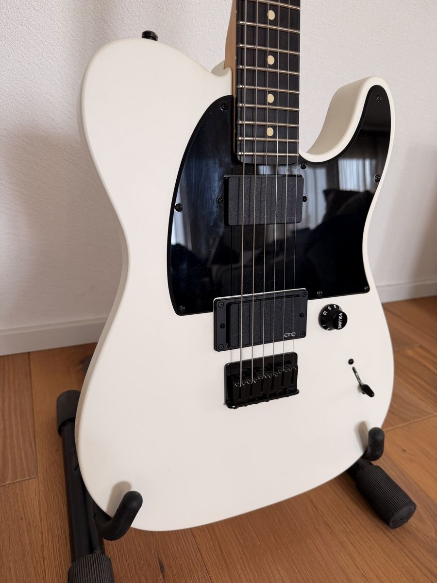Fender Jim Root Telecaster – Flat White – EMG 81/60 (Gebraucht) in ...