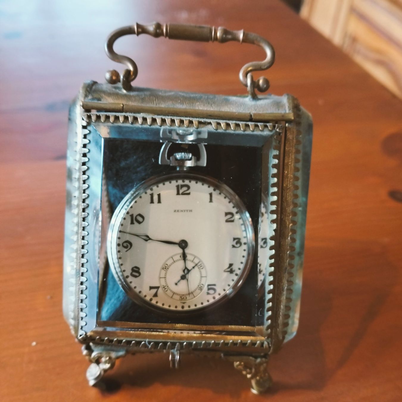 Swiss Orologi: Antiker Taschenuhrständer – Usato da Ennetmoos venduto da brunhildenb