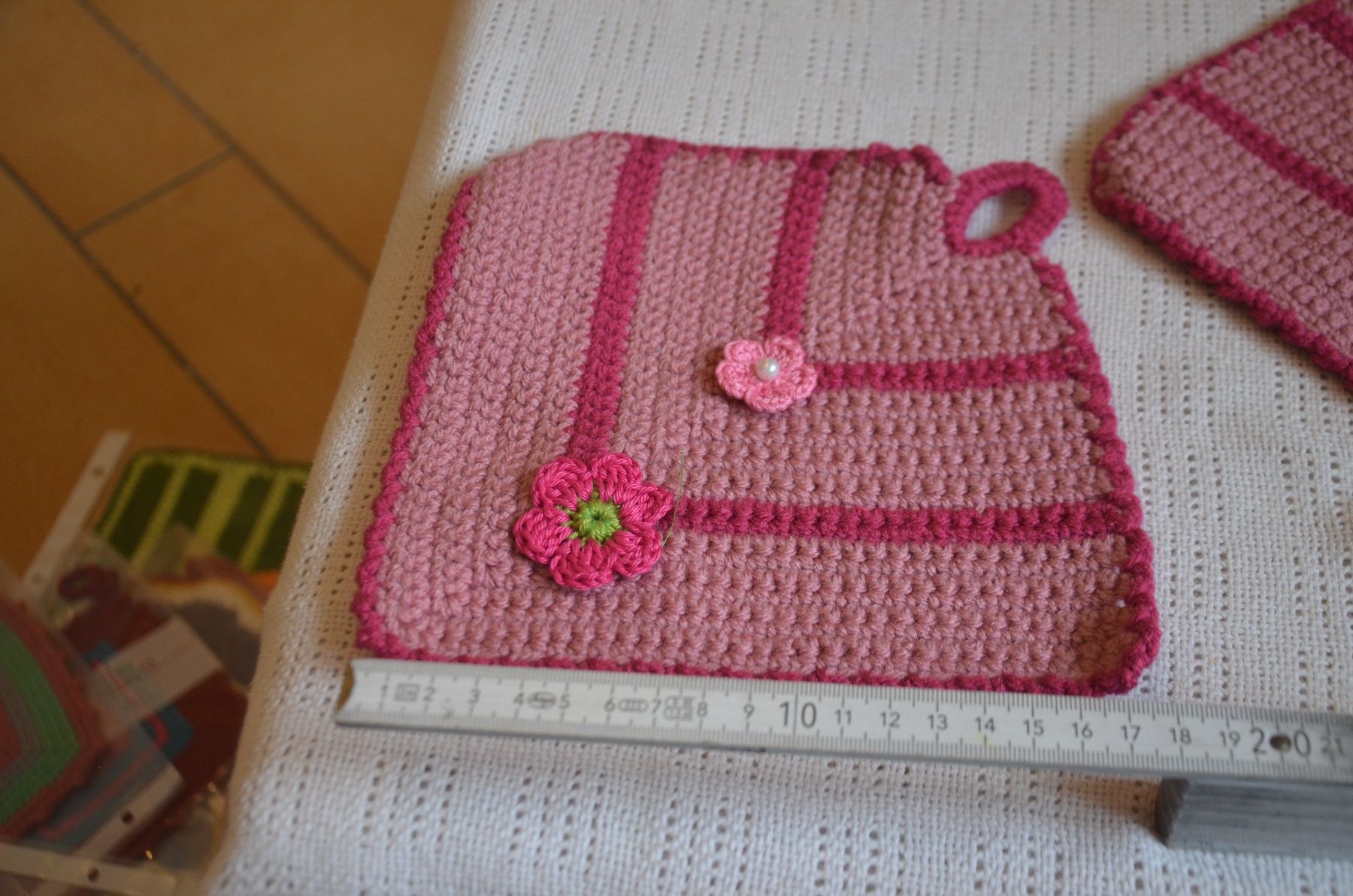 Tutte le decorazioni: 2 STUCK TOPFLAPPEN - NEU - (E) – Nuovo e nell'imballaggio originale da Chiasso venduto da Dolly015 1