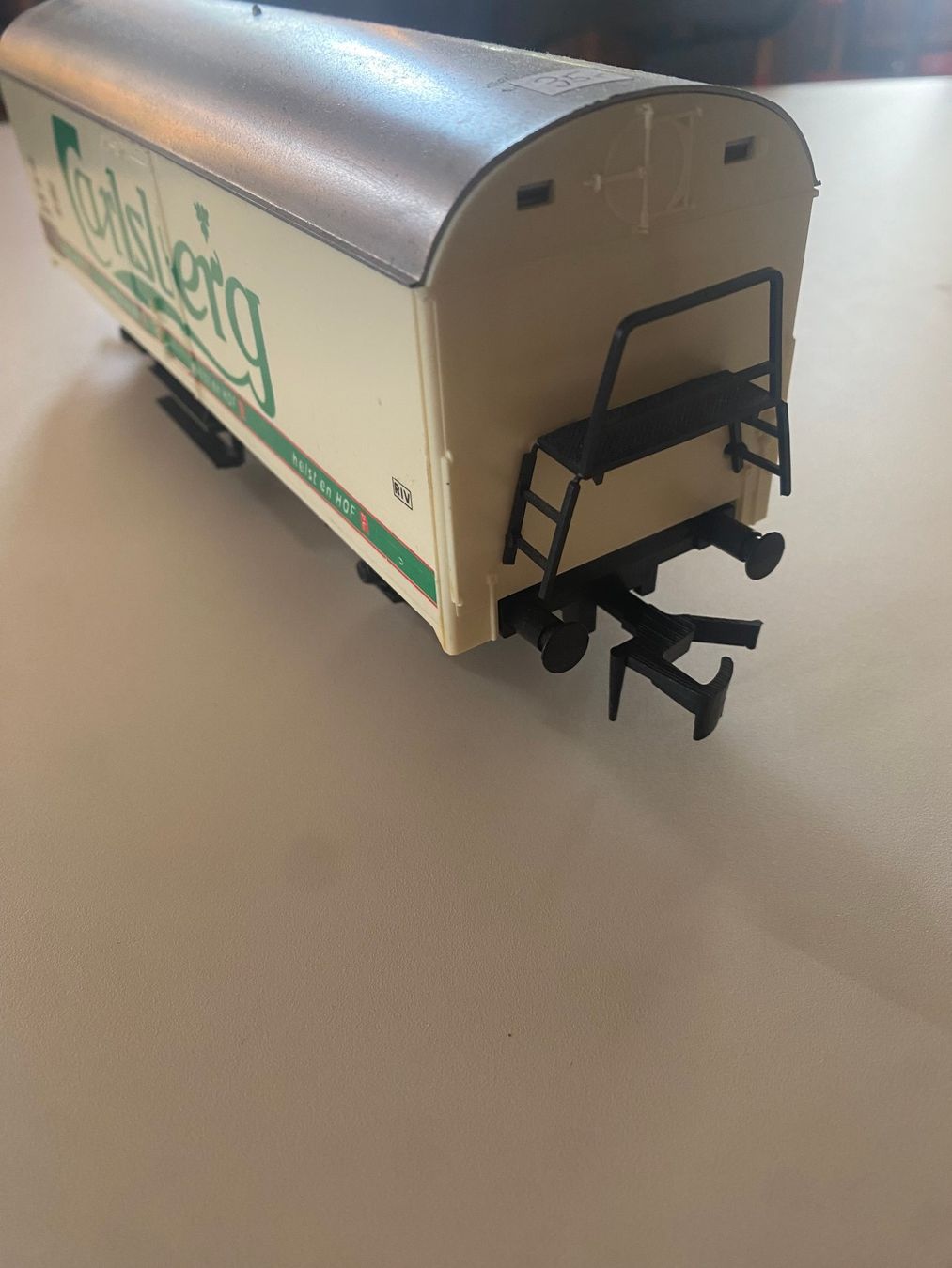 Lima Modellini di ferrovie: Spur0 Lima, gedeckter Güterwagen Carlsberg Danmark. – Usato da Diessenhofen venduto da Albin00 3