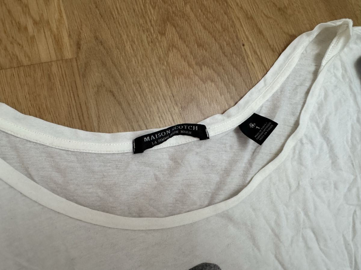 Maison Scotch T-shirt: Maison Scotch Shirt Set Grösse 36 – Usato da Zürich venduto da wtpooh 1