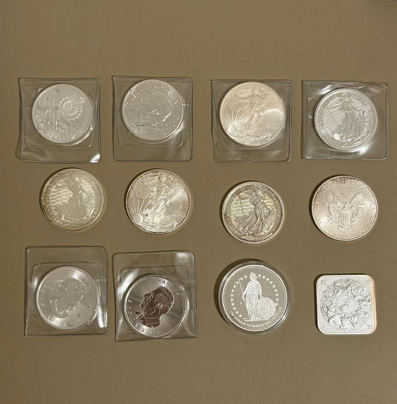 Edelmetalle: 11 oz Feinsilber plus 26 Gramm Feinsilber – Gebraucht aus Basel von Binis01 1