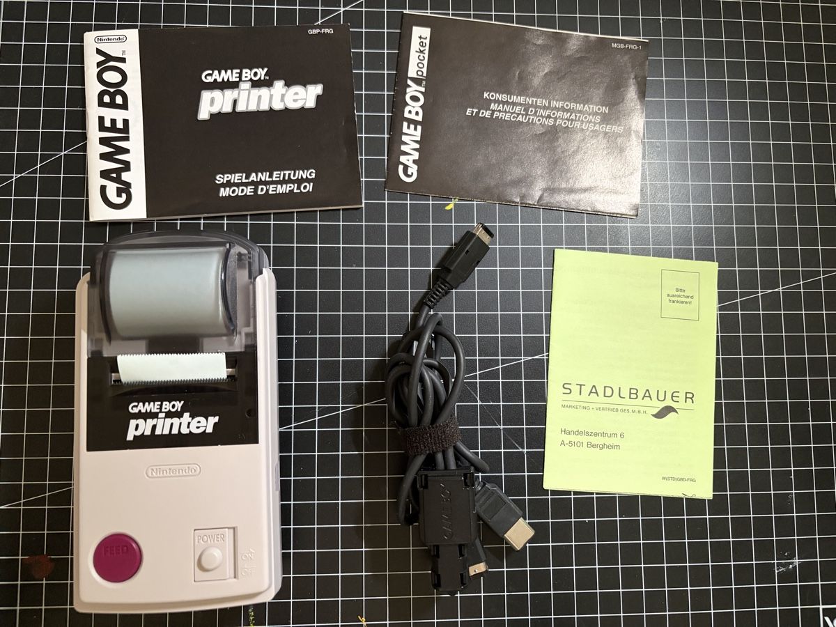 Nintendo Spiele: Nintendo Game Boy Printer und Kamera mit OVP – Gebraucht aus Rorschacherberg von TheCollector159 1
