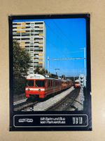 Plakat original SZB Bahn Solothurn Zollikofen Bern Worb