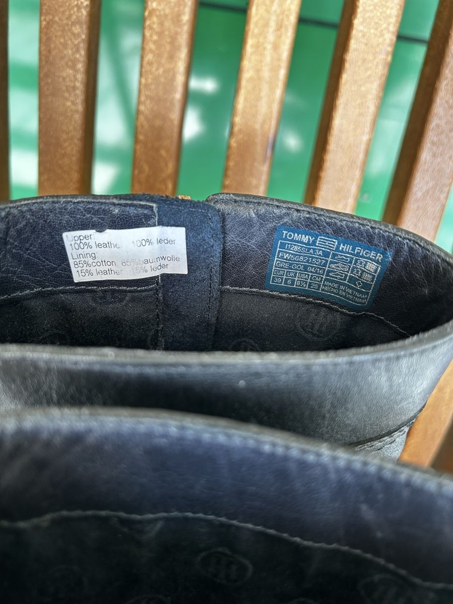 Tommy Hilfiger Scarpe da donna: Bottines Tommy Hilfiger cuir / taille 39 – Usato da Meyrin venduto da Bronx86 3