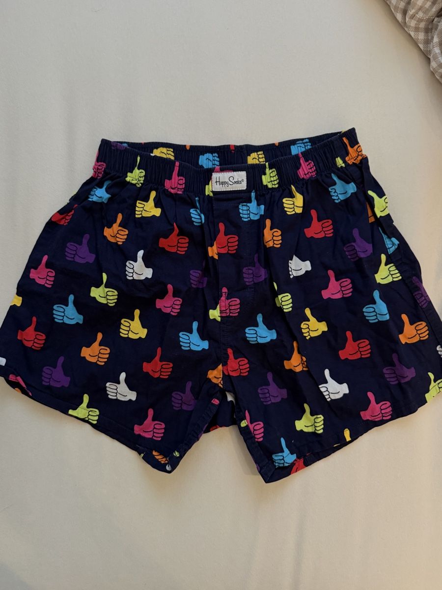 Unterwäsche: Happy Socks Herren Boxershorts mit Daumen, Gr. S, ab 1 CHF – Gebraucht aus Bottmingen von mat_77yv