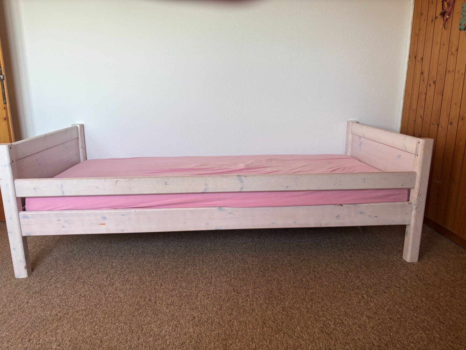 Flexa Letti: Kinderbett Flexa Holz weiss 90x200cm – Usato da Meilen venduto da ruetiker 2
