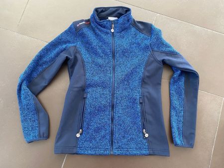 Polaire bleue taille S