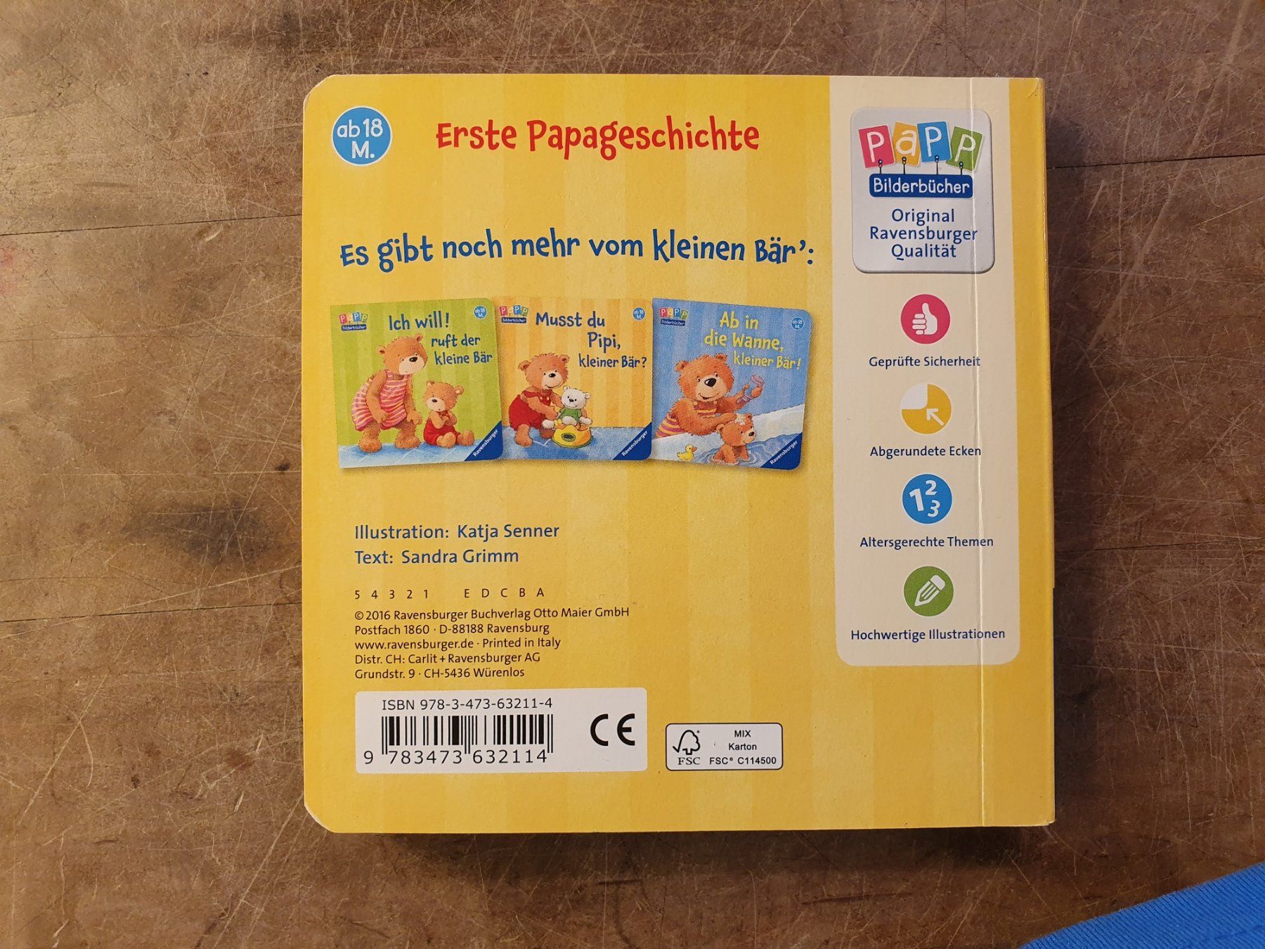 Bücher: Papa Komm! Ruft der kleine Bär – Gebraucht aus Zürich von loosebone 4