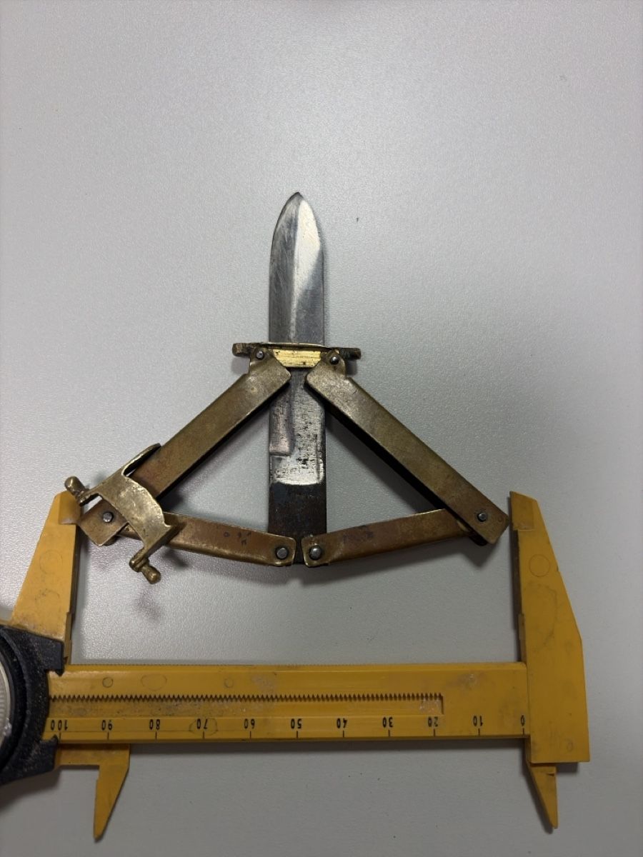 Coltelli tascabile: Pantograph Messer WWI / WWII oder früher, ohne Markierungen – Usato da Dietikon venduto da cre8different 1
