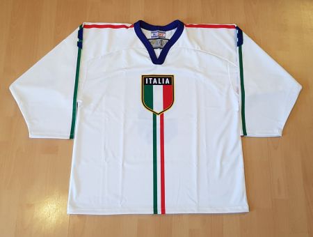 Italien eishockey Tackla Trikot, von 1990er Jahre, L, Nr. 9