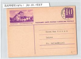 GRUSS aus HEGI - alte Postkarte, sehr sauber erhalten 1937