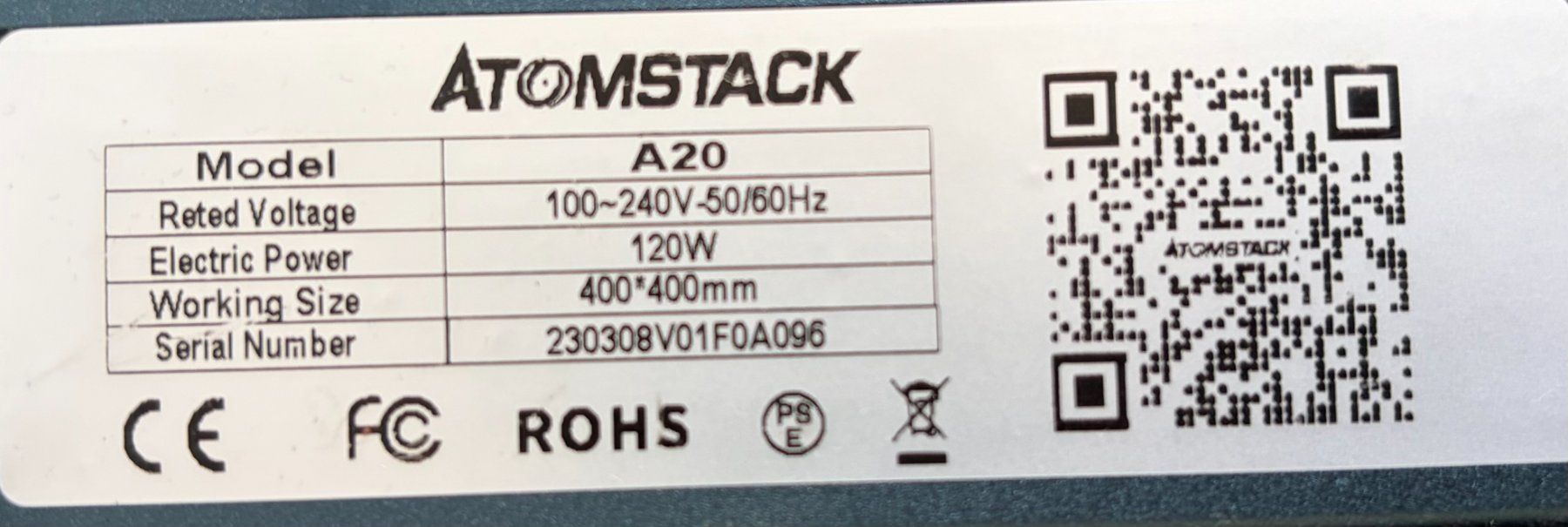 Atomstack Alle Maschinen: Lasergravierer ATOMSTACK A20 – Neu (gemäss Beschreibung) aus Burgdorf von ski_5jt6 4