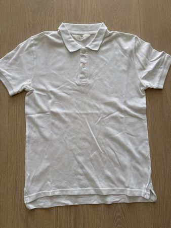 H&M Herren Polo Shirt, weiss, Grösse S - Sommer Sale!