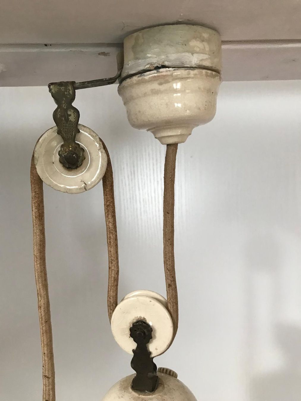 Lampade: Zuglampe Jugendstil, antik – Usato da Niederurnen venduto da Guste 2