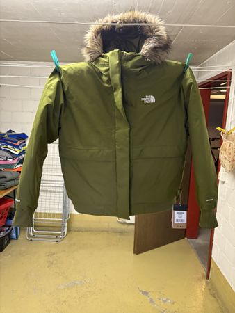 The North Face Arctic Bomber Jacke XXL Oliv Neu!