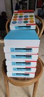 A4 Papier 160gr./m²  Farbe Marineblau Total 1500Blatt