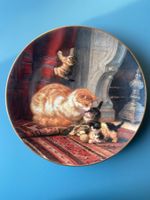 Henriette Ronner Sammler-Teller "Kätzchen beim Spiel" 1991