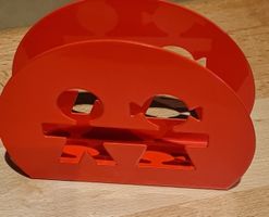 Alessi Serviettenständer  neu Rot!