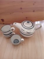 Handmade Teekrug mit Tassen NEU