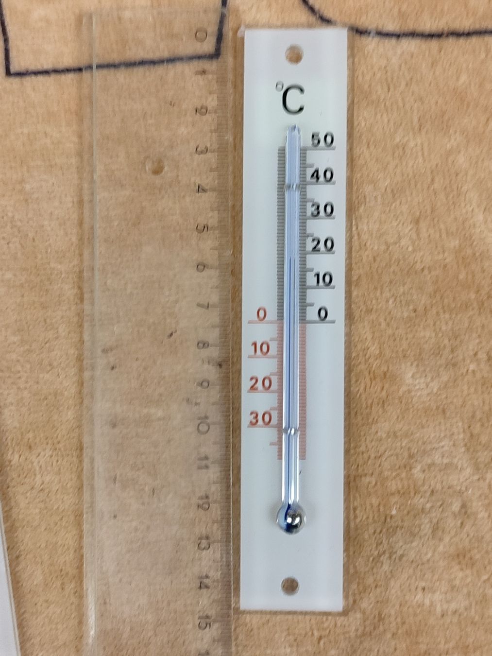 Sonstiges für Haushalt & Wohnen: Glasthermometer – Neu (gemäss Beschreibung) aus Utzenstorf von Igelfamilie