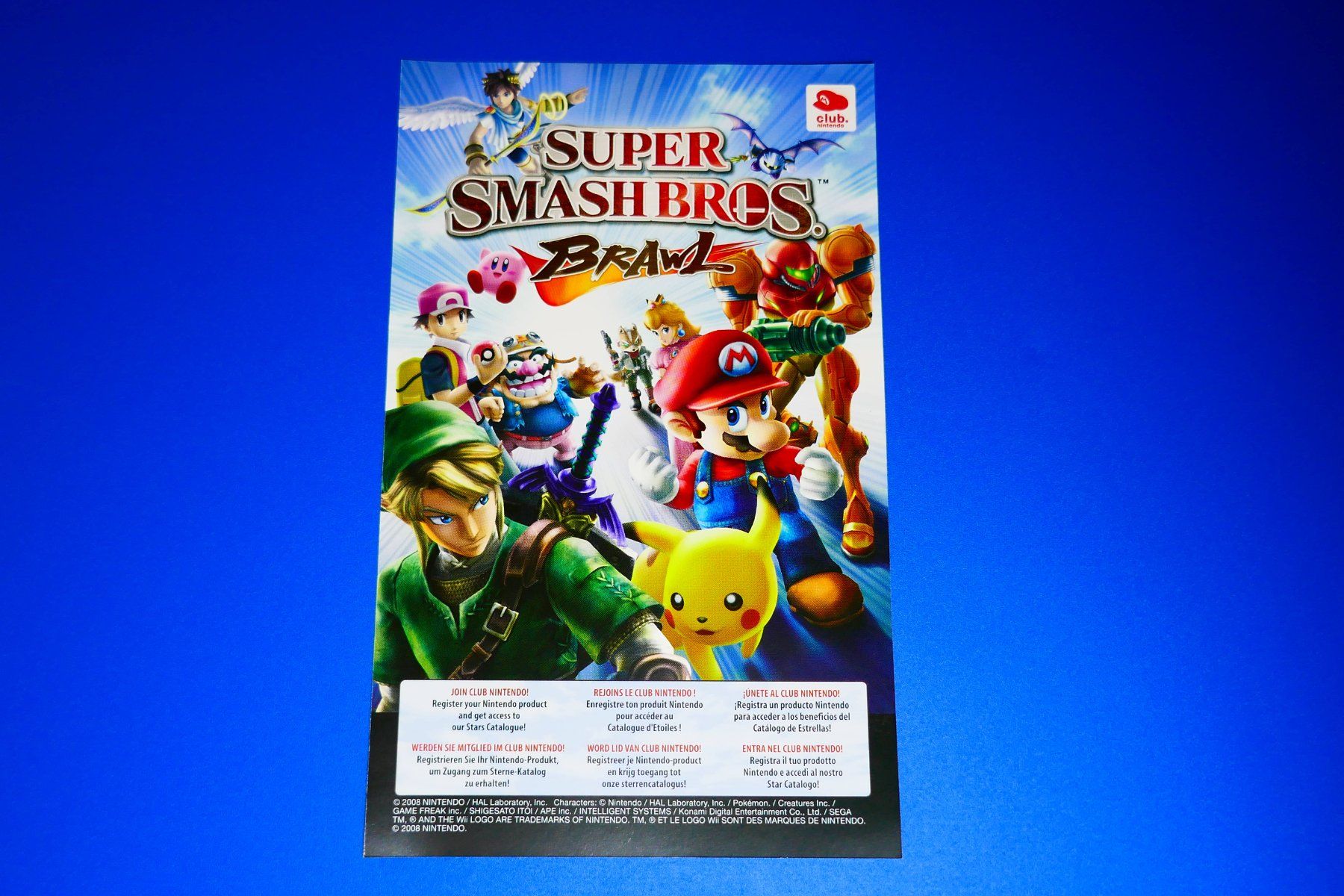 Nintendo Giochi: Super Smash Bros. Brawl & VIP - Nintendo Wii – Usato da Vuarrens venduto da Espace-Retro 2