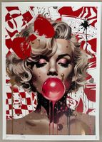 Death: Hot Chanel Bubble Monroe, POP Art, signiert