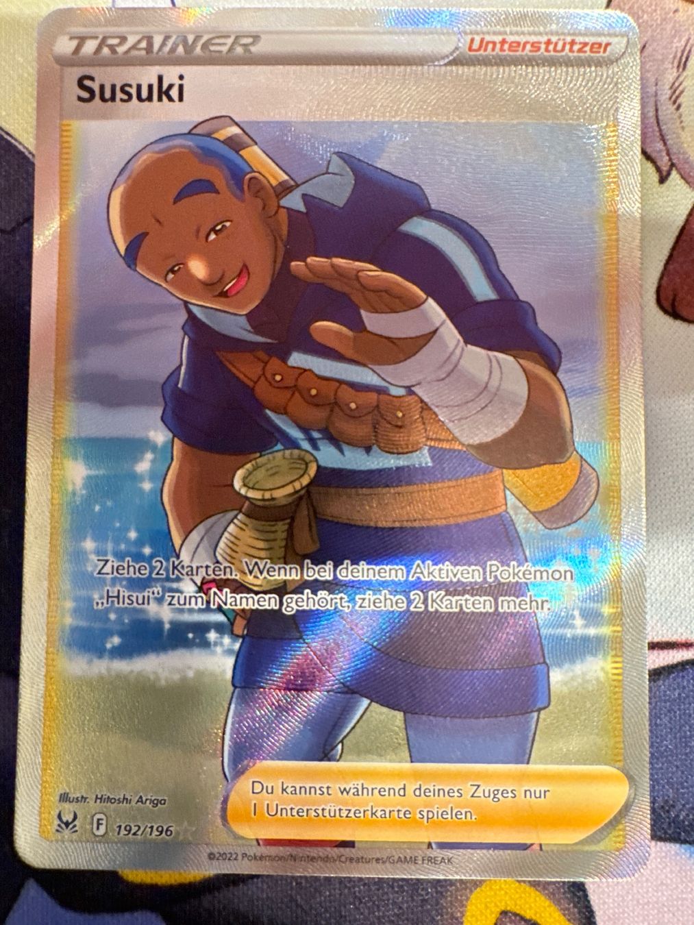 Pokémon Carte collezionabili: Susuki LOR192 DE - Verlorener Ursprung Pokemon – Nuovo (secondo la descrizione) da Wil SG venduto da Prof.Eich