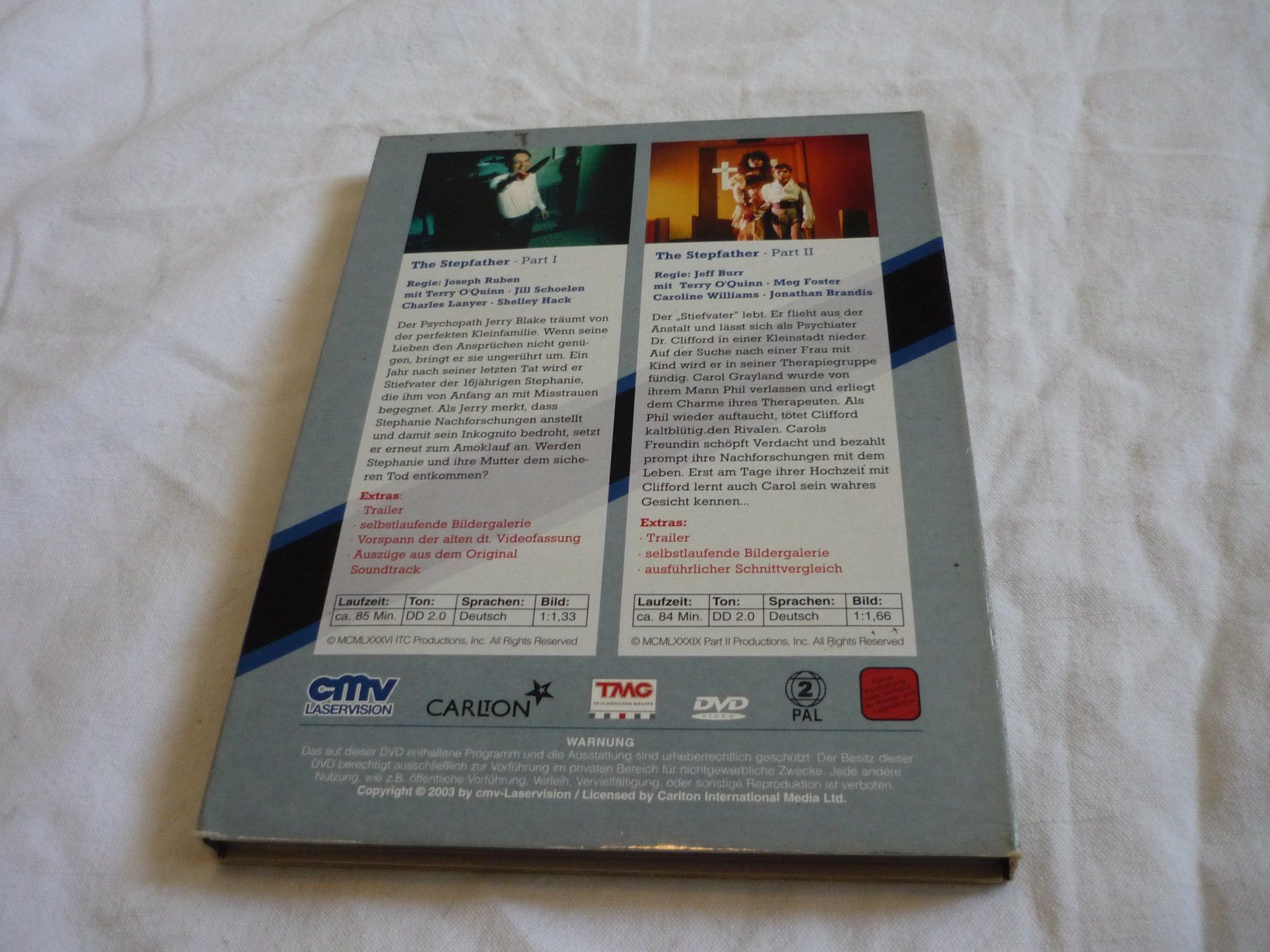 Alle DVDs: DVD Rar CMV - The Stepfather 1 + 2 – Gebraucht aus Beringen von Flatretriever 2