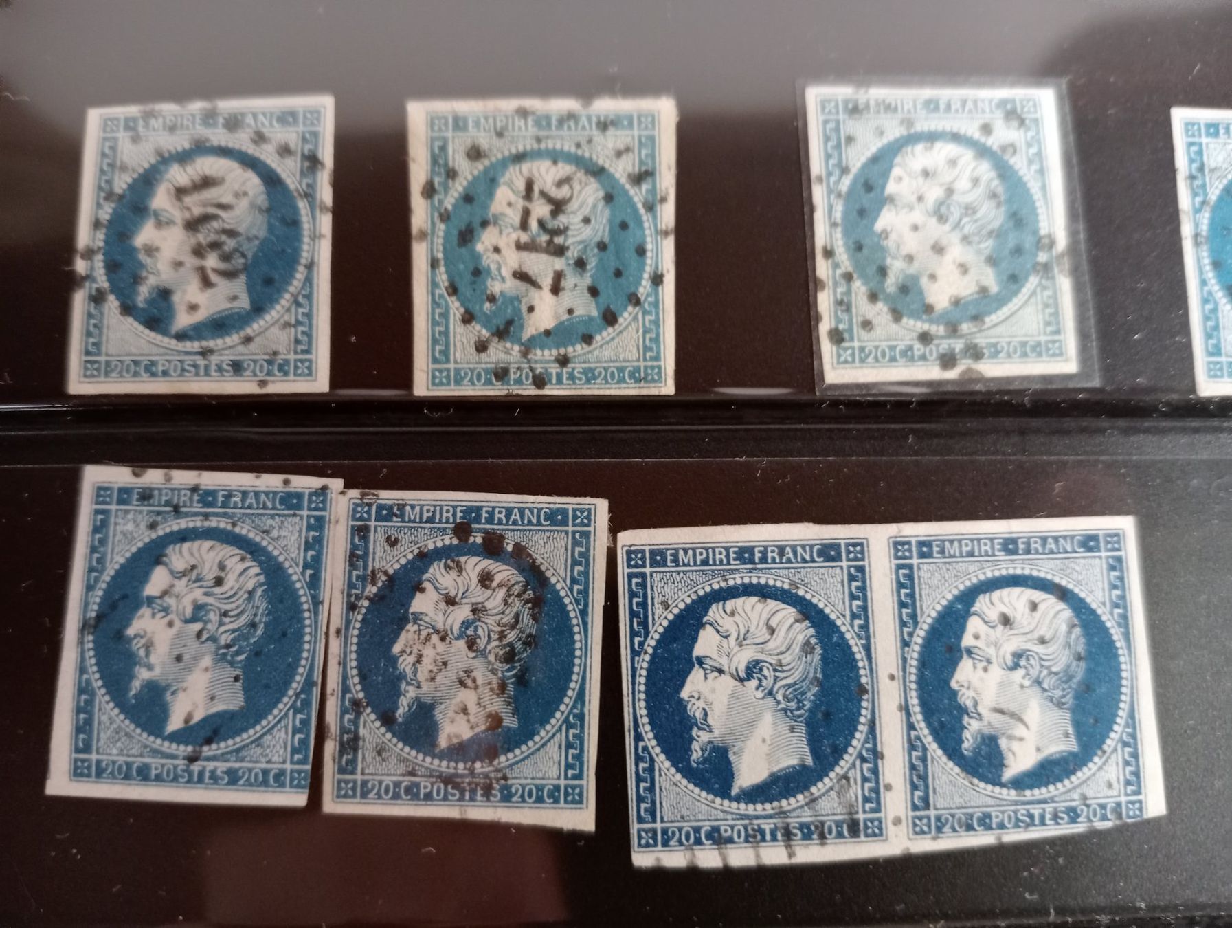Tutti i francobolli: 41 alte Briefmarken Empire Franc gestempelt – Usato da Oberdorf BL venduto da Barocki888 2