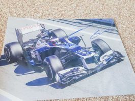 Valtteri Bottas - Autogramm F1 Foto