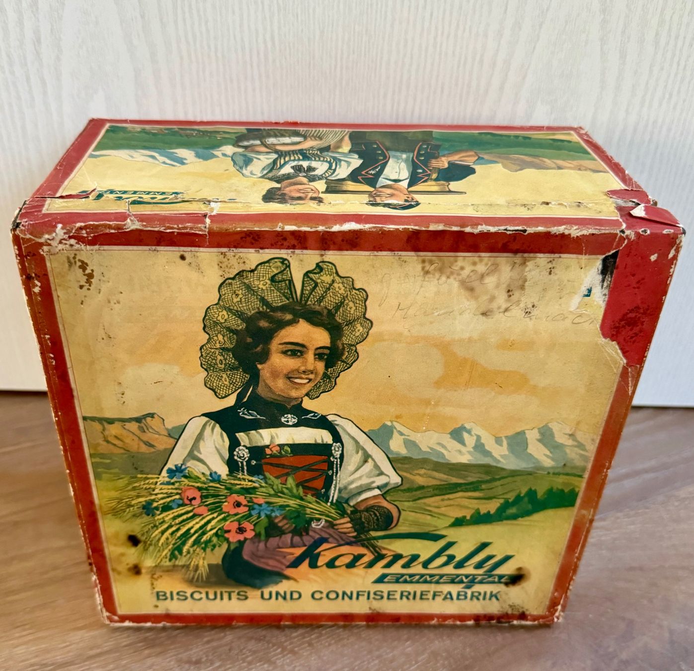 Kambly Barattoli: Alte Blechdose KAMBLY Biscuits – Usato da Rothrist venduto da Luckywinner 1
