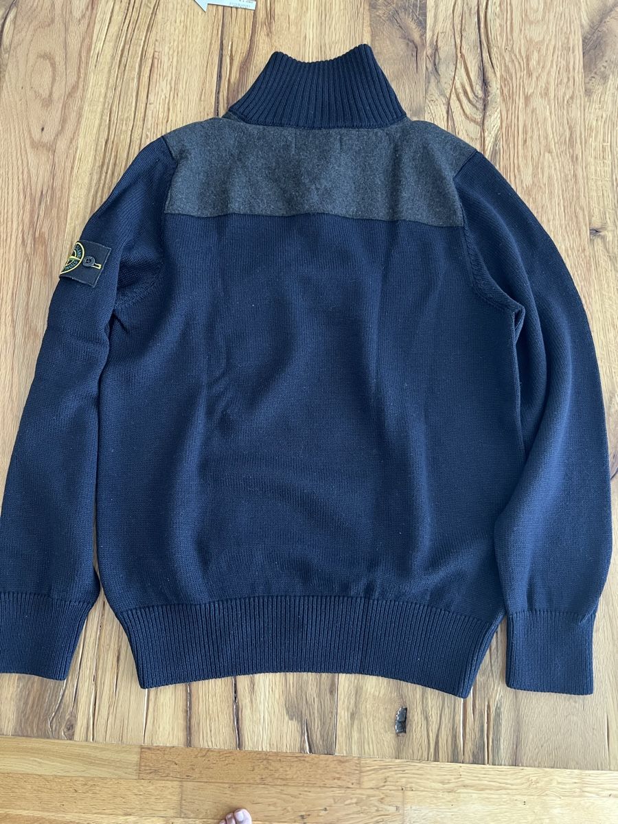 Stone Island Pullover & Sweatshirts: Herren Pullover Stone Island blau/grau Grösse L – Gebraucht aus Dättwil AG von Nebuco1 2