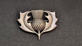 Silber-Brosche DISTEL "James Avery"