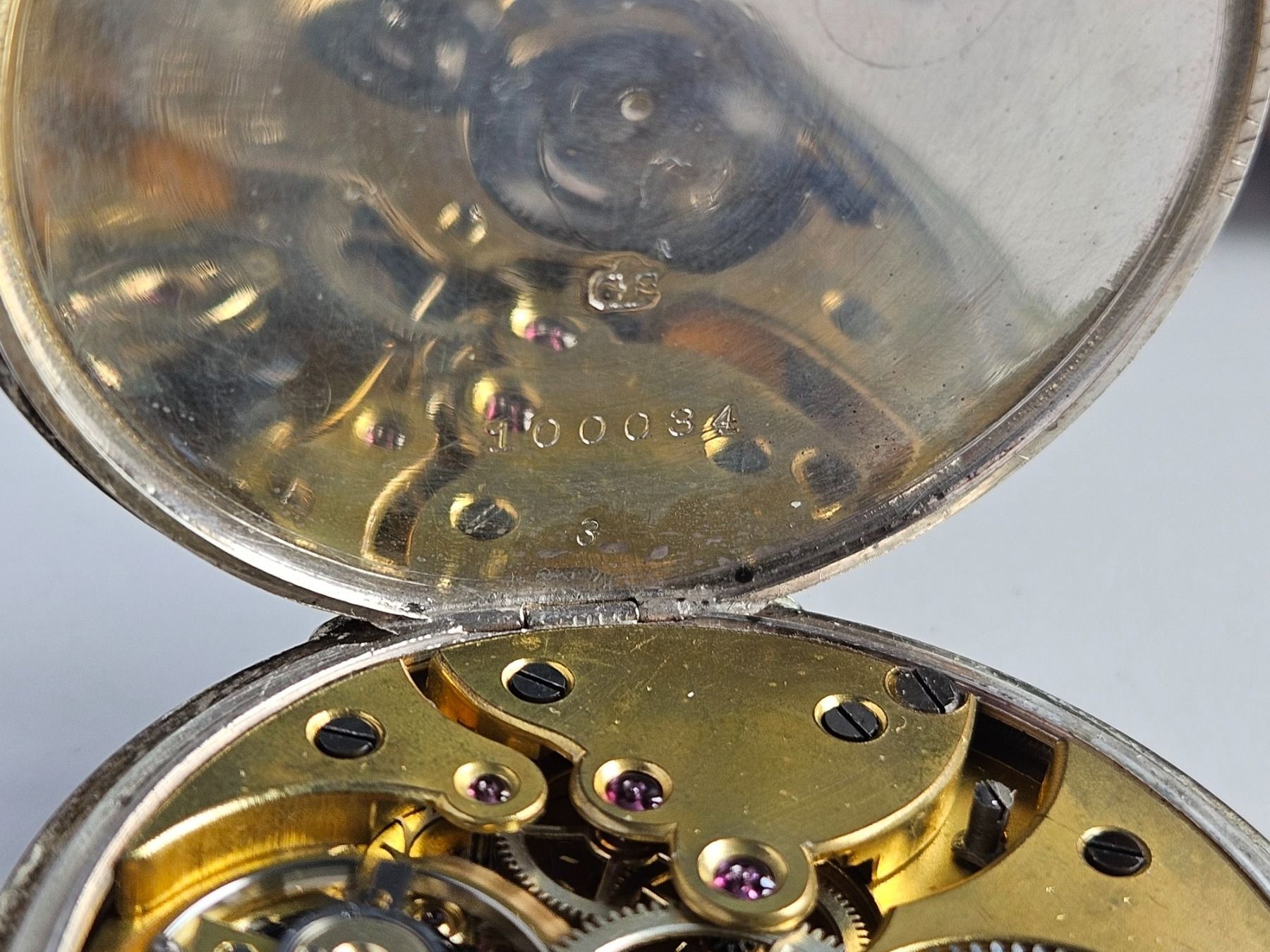 Orologi: 738 Elem Chronometre Taschenuhr 0.925 Silber – Usato da Berikon venduto da mmm21 5