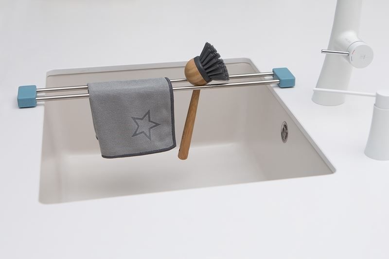 Supporti a parete: Dripline anthrazit 3in1 Lappenhalter etc – Nuovo e nell'imballaggio originale da Wettingen venduto da kochshop 6