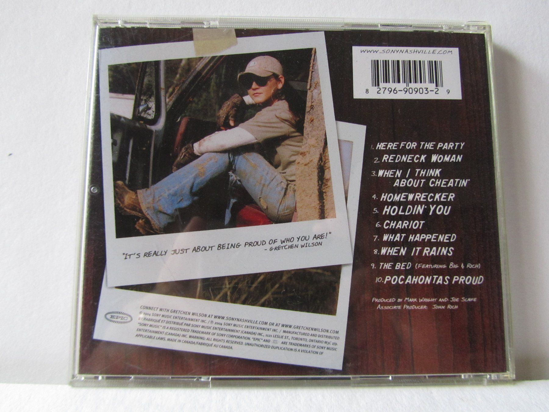 CD: Gretchen Wilson, CD, here for the party – Usato da Weiningen ZH venduto da dietsch57 1