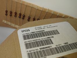 10x HF-Drossel 2.2uH 10% 1.9A - B82144A2222K TDK Epcos
