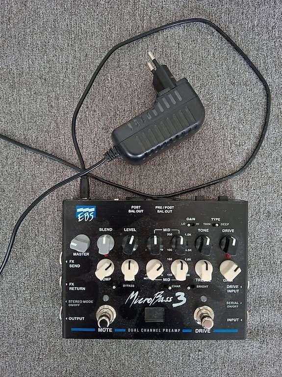 Amplificatori: EBS Micro Bass 3 – Usato da Knonau venduto da lookontutti