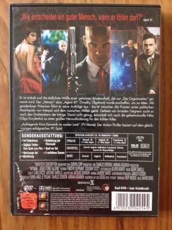 Alle DVDs: DVD Hitman – Gebraucht aus Belp von brb66 1