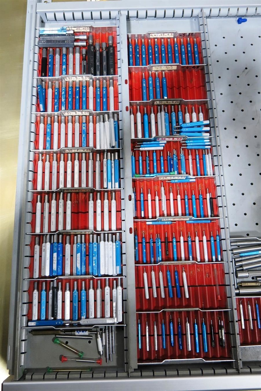 Messen: Lehrdorne 1-10mm, + 200 Stk  Cary – Gebraucht aus Laufenburg von Sirluger
