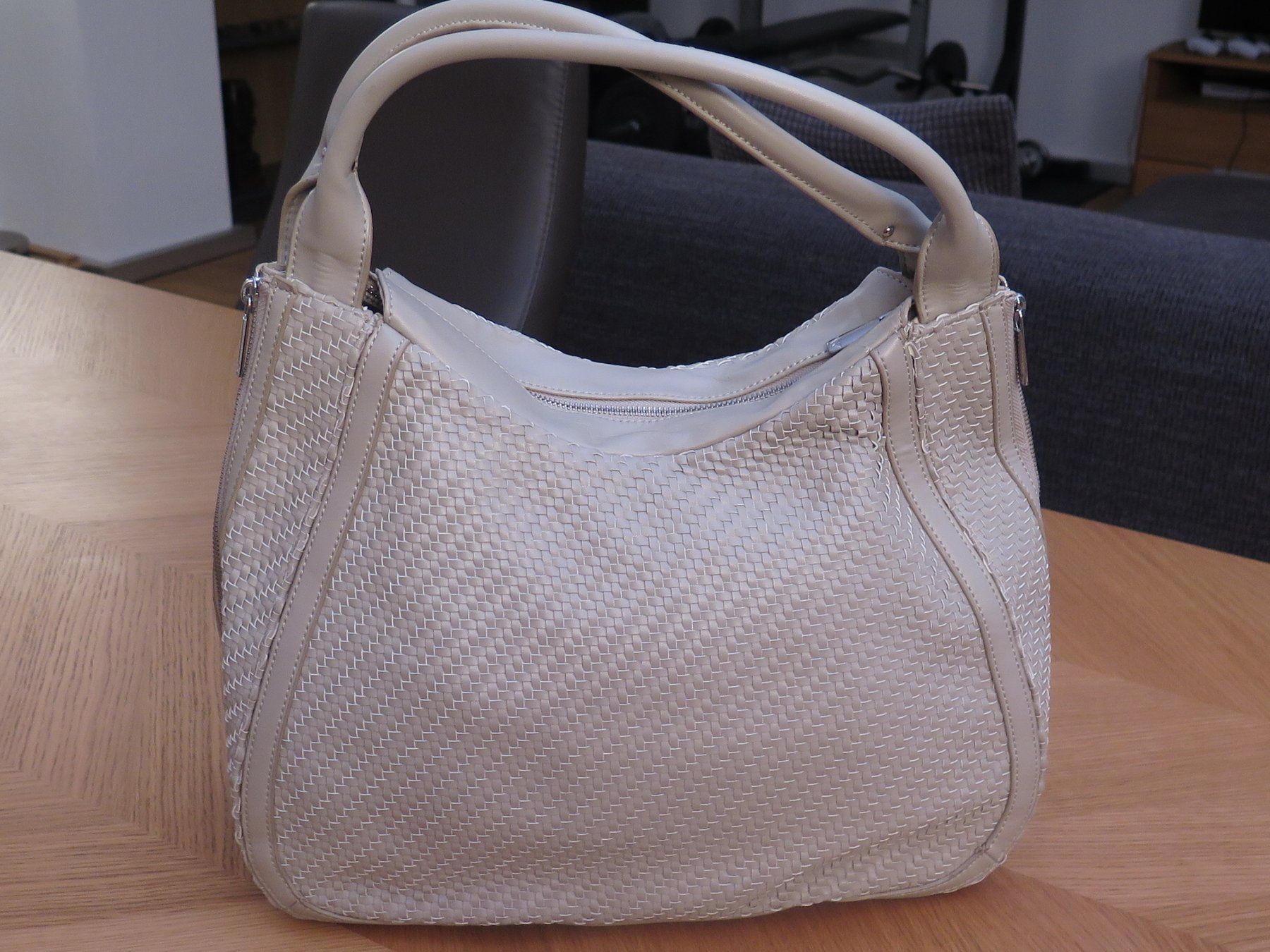 Armani Borse da donna: Armani Jeans Tasche, Beige – Usato da Basel venduto da Deko1 2