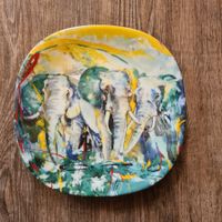 Wandteller Rolf Knie: Magie der Manege - Elefanten