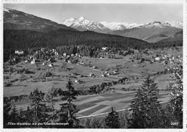 NEU: uralte Ansichtskarte FLIMS-WALDHAUS 1946, ab 1.--