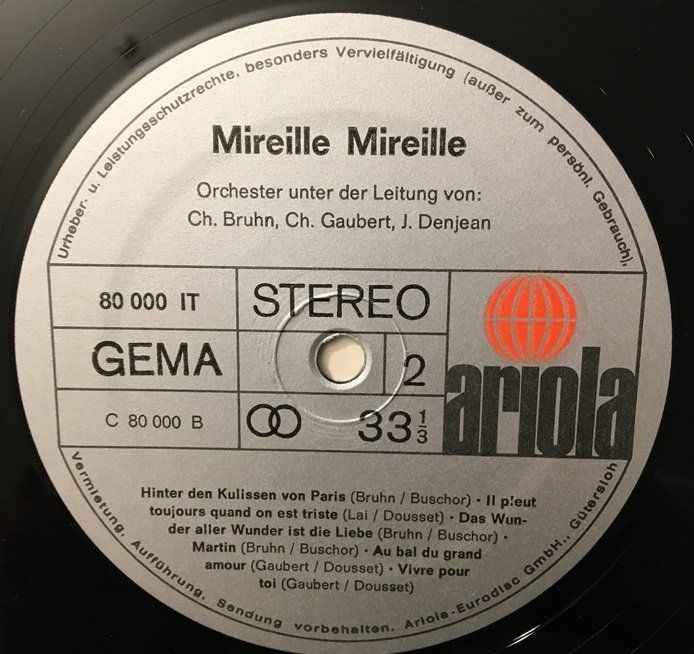 Dischi in vinile: Mireille Mathieu - Mireille (LP) – Usato da Grüningen venduto da azulmarron 4