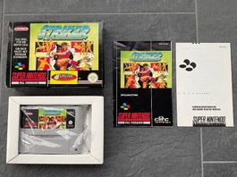 Striker, SNES, mit OVP, Vollfunktionsfähig, Top Zustand